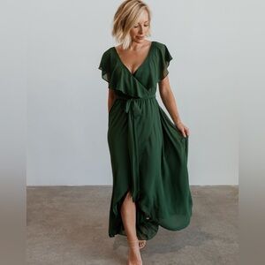 Baltic Born Katya Emerald Maxi Dress